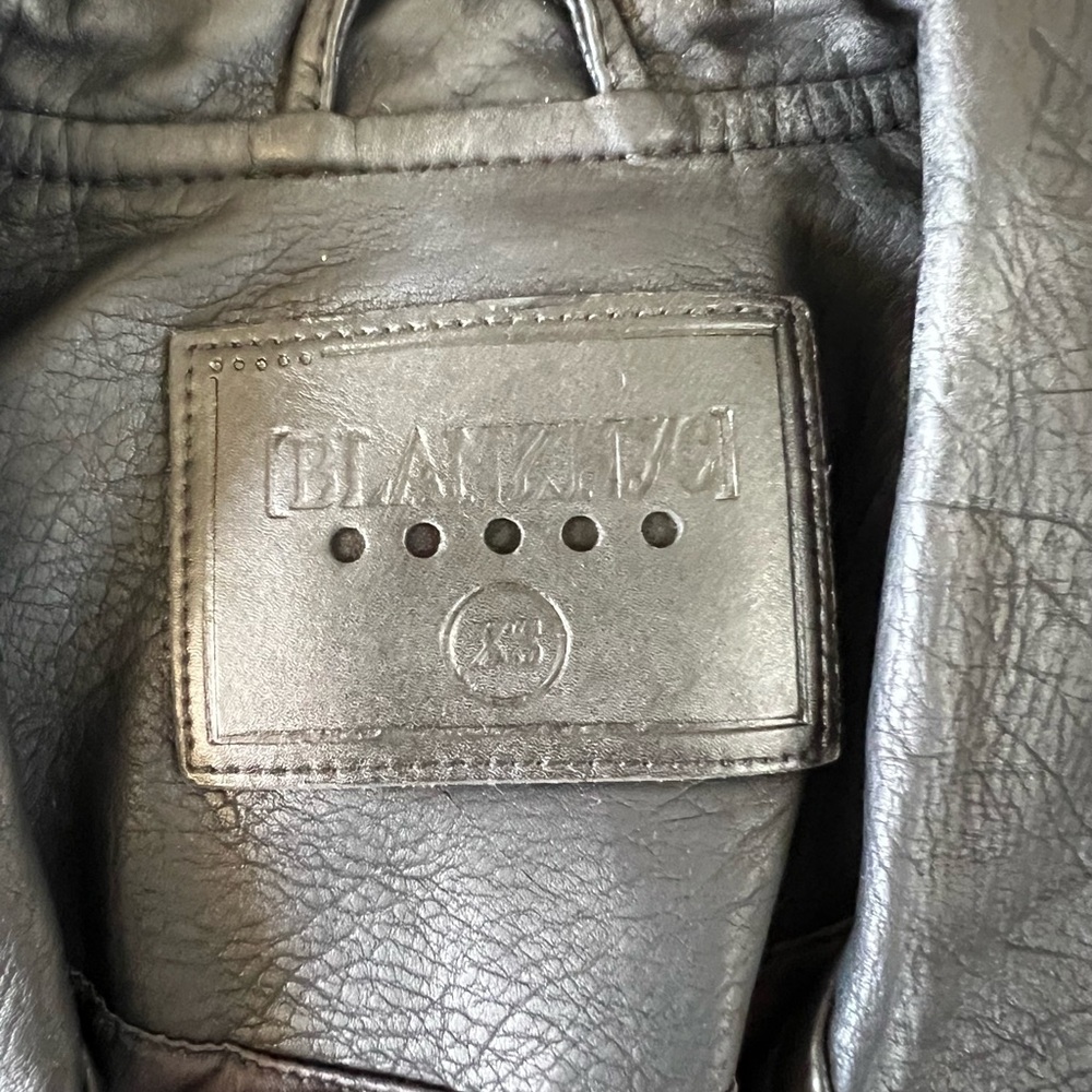 Anthropologie Blank NYC Women's Black Faux Leather Jacket - Picture 4 of 7